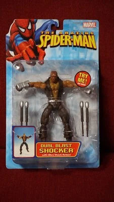 ToyBiz The Amazing Spider-Man 2005 - Shocker con acción Vibro Shock sin usar, en caja Foto 1 de 4