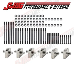 HD Cylinder Head Stud Kit With Rocker Pedestals* For 94-98 12V Cummins Diesel - Picture 1 of 5