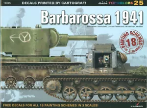 KAGERO MINI TOPCOLORS #25 WW2 BARBAROSSA 1941 FREE DECALS RUSSIAN GERMAN ARMOR P - Imagen 1 de 2