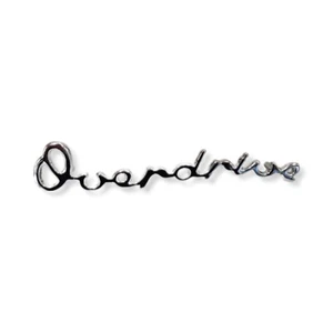 Triumph Spitfire MK1,2+3 ** OVERDRIVE SCROLL - INSIGNIA ** Vitesse 1600 - 603906 - Imagen 1 de 2