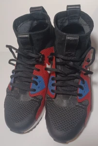 NIKE AIR MAX 90 ULTRA SUPERFLY TINKER HTM 850613-001 NEGRO AZUL ROJO INFRARROJO Talla 7 - Imagen 1 de 7