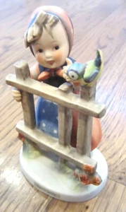 Signs Of Spring - Large Vintage Goebel / Hummel Figurine #203 1949 TMK 4 - Picture 1 of 6