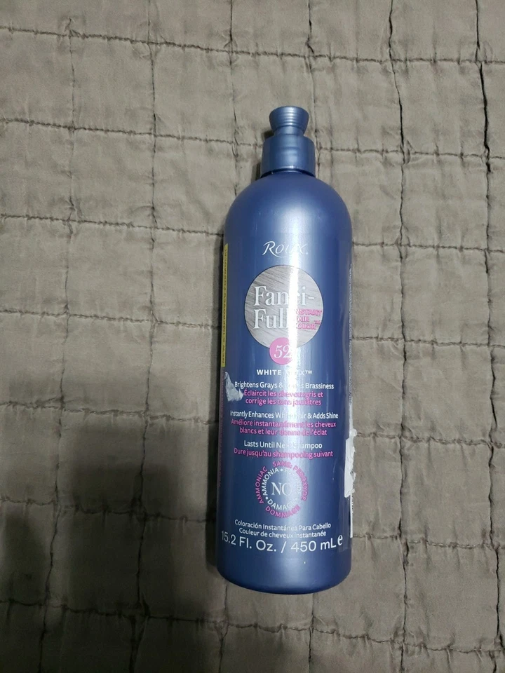 Enjuague instantáneo completo para color de cabello Roux Fanci, 52 blanco minx, 15,2 onzas líquidas Foto 1 de 1