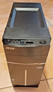 Acer PC-Gehäuse MiniTower schwarz - Ohne Netzteil, Mainboard etc. - Bild 1 von 3
