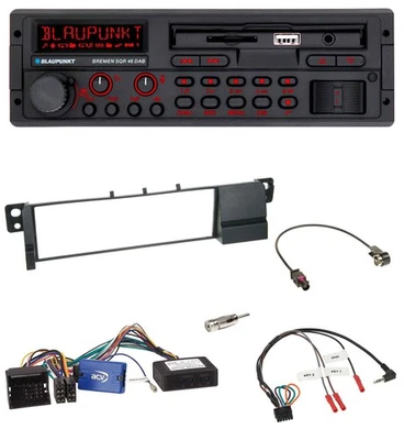 Blaupunkt SD Lenkrad USB Bluetooth DAB Autoradio für BMW 3er E46 01-07 schwarz - Bild 1 von 4