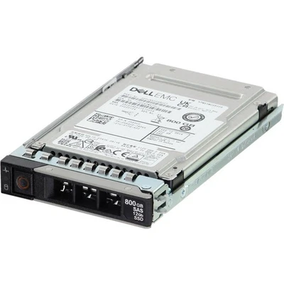 Dell 800GB 12/24Gbps SAS WI TLC 2.5 SSD KPM6XMUG800G CPO (H6GCD) -R - Image 1 of 4