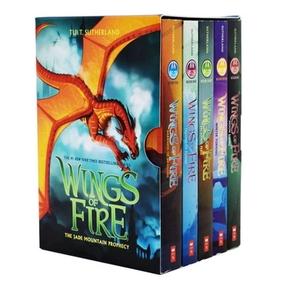 Wings of Fire The Jade Mountain Prophecy 5 Books (6-10) - Ages 9-14- Paperback - Image 1 of 4