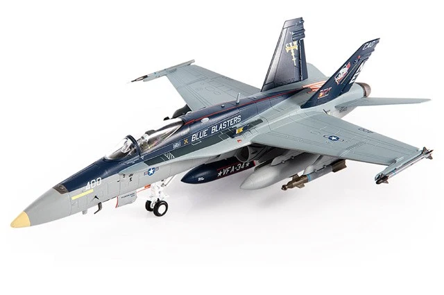 JCW-72-F18-018 JC Wings F/A-18C Hornet 1/72 Modelo USN VFA-34 Blue Blasters Foto 1 de 2