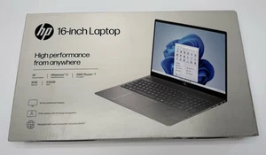 HP Pavilion Laptop 16" WUXGA IPS Ryzen 7 8840U 8GB RAM 512GB SSD - Meteor Silver - Picture 1 of 11