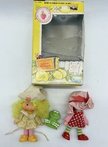 Muñeca merengue limón Strawberry Shortcake 1982 vintage con frappe Frog Pet Kenner - Imagen 1 de 5