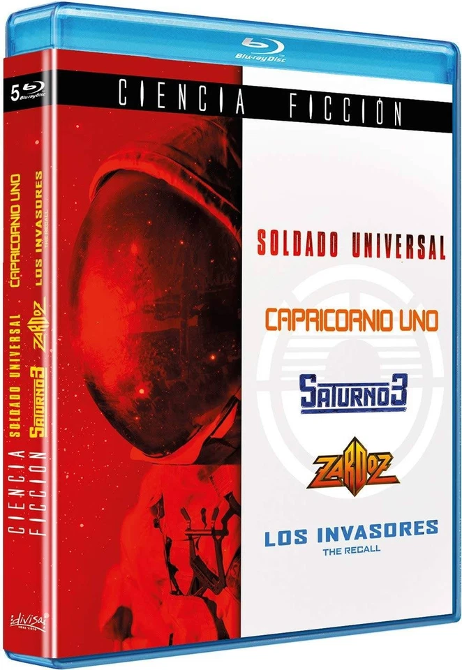 Pack Ciencia Ficción: Soldado Universal / Capricornio Uno / Saturno 3 / Zardoz / - Imagen 1 de 1