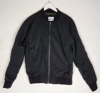 zanerobe Jacket Mens size M black slik classic lined street army camo urban - Image 1 of 4