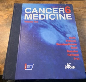 Holland-Frei Cancer Medicine 6, Vol 2 (2699 pages) by Bast, Kufe (NO CD-ROM) - Picture 1 of 14