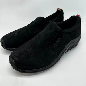 Merrell Jungle Moc J60825 Slip On Shoes Black Men's Size 14 Suede - Picture 1 of 13