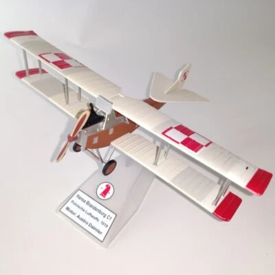 1:72 Diecast Military Model Polish AirForce Hansa Brandenburg C1 Biplane Fighter - Image 1 of 4