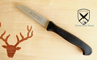 Küchenmesser Gemüsemesser mit gerade Marsvogel Solingen Rostfrei. Dicker Griff - Bild 1 von 3
