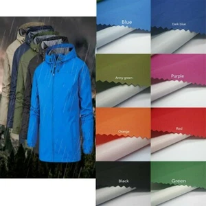 100% Polyester Taslon Fabric Cloth TPU Coating Outdoor Clothing Sew 75Dx160D - Picture 1 of 20