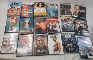 Lot of 21 DVD Adult Movies - Men in Black I & II, Happy Gilmore, Transporter 2 - Picture 1 of 4