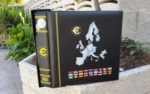 Album Monedas NUMIS con cajetín Idéntico para €UROMONEDAS. Luxe. - Imagen 1 de 14