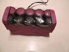 Remington 10 Ceramic Hot Rollers Travel Set 1 14 And 1 Rollers  Prom  Pageant