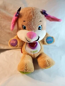 Fisher Price GIRL PUPPY DOG Laugh Learn SMART STAGES TOY 3 Levels 75+ Phrases  - Picture 1 of 10