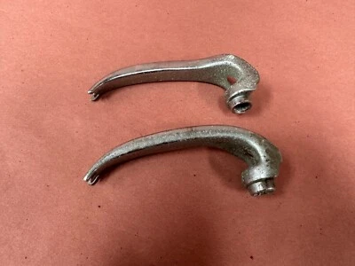 BMW E10 2002 2000 1802 E12 530I E24 635CSI Door Handle Inner Pair OEM 88K Miles - Image 1 of 4