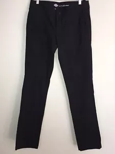 Womens Dickies Work Pants Black Straight Leg Size 4 Regular - Picture 1 of 6