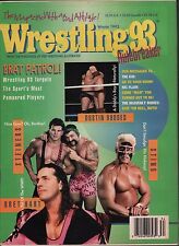 Wrestling 93 Winter 1993  Sting, Bret Hart, Dustin Rhodes  VG 011416DBE