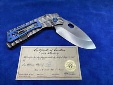 Medford Knife and Tool Fat Daddy w Predator Sculpting, Anodized Clip and Bushing