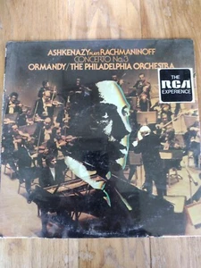 ASHKENAZY & THE PHILADELPHIA ORCHESTRA Plays Rachmaninoff Concerto No 3 LP New - Picture 1 of 4