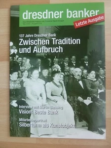 Dresdner Bank, Mitarbeitermagazin, Schlussausgabe Mai 2009 - Bild 1 von 4