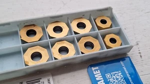 8 insertos de carburo Pramet OEHT 0604AEER-MM M8340 (OEHT0604AEER 06040 AEER AER) - Imagen 1 de 2
