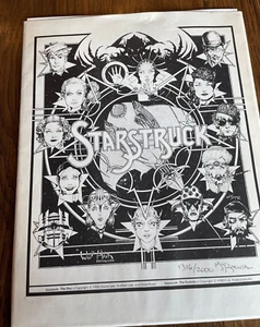 1980 Starstruck Portfolio Signed By Mike Kaluta #1316/2000 6 Prints - EX - Picture 1 of 4