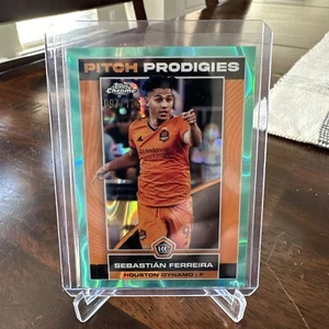 2023 Topps Chrome MLS SEBASTIAN FERREIRA PITCH PRODIGIES AQUA LAVA 097/125 - #57 - Picture 1 of 3