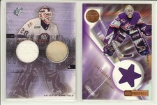 2001-02 UD CHL PROSPECTS DAN BLACKBURN JERSEY #J-DB Game Used Kootenay Ice