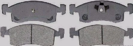 DODGE CHARGER DAYTONA PLYMOUTH RELIANT LASER  FRONT DISC BRAKE PAD SET  - Image 1 of 1