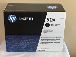 HP 90A (CE390A) SCHWARZ TONERKARTUSCHE M4555 MFP LASERJET BRANDNEU VERSIEGELT - Bild 1 von 8