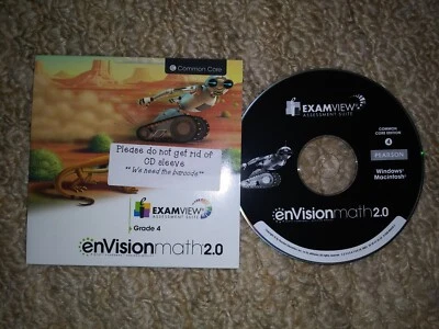 enVisionMath Common Core ExamView Assessment Suite - Grade 4 - Image 1 of 2