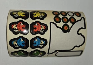 MB Milton Bradley 1982 Donkey Kong Board Game Sticker Sheet - Picture 1 of 2