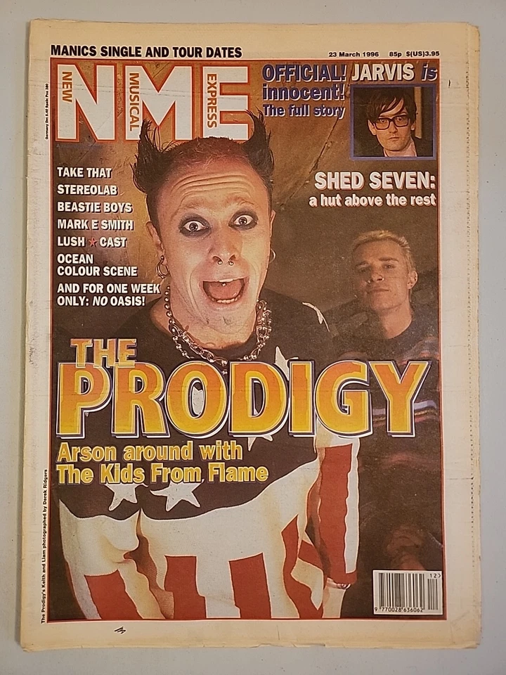 NME New Musical Express UK Music Magazine March 23 1996 The Prodigy - Image 1 of 1