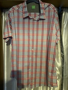 mens hugo boss short sleeve shirt xl - Picture 1 of 4