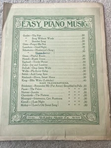 1904 HILMA WALTZES Grade 3 Teaching Sheet Music by R.J. Hamilton - Picture 1 of 3