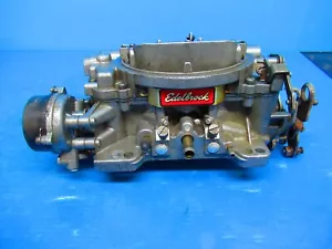 Genuine Edelbrock 1406 600CFM Performance Carburetor Carb with Electric Choke - Picture 1 of 5