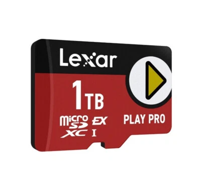 Lexar PLAY PRO microSDXC™ Express Card 1TB, microSDXC for Switch 2 In Stock - Image 1 of 3
