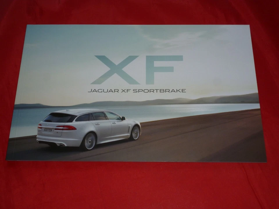 Folleto de freno deportivo JAGUAR XF X250 folleto Depliant Folleto de 2012 Foto 1 de 1