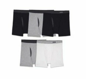 Fruit of the Loom Boy's Boxer Briefs size Medium 5 Pack Multicolor Cool Zone Fly - Picture 1 of 2
