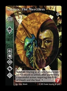 Sakura, The Merciless - Lasombra - Vampire VTES - Picture 1 of 6
