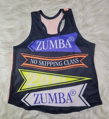 Zumba No Skipping Class 2001 logotipo de malla RARO (XL)  Foto 1 de 4