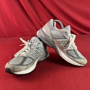 New Balance Women's 990v5 Sneakers (W990GL5) Grey/White Size 9.5 - Picture 1 of 8