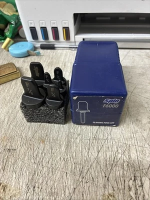 Flaring Spin Set 6 Tools Per Set: 1/4in, 3/8in, 1/2in, 5/8in, 3/4in, 7/8in F6000 - Image 1 of 4